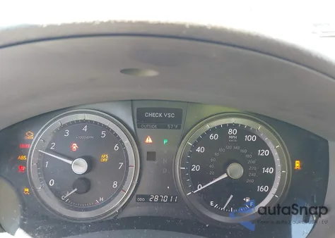 2007 Lexus Es 350 из США, поврежденный, VIN JTHBJ46G272096762